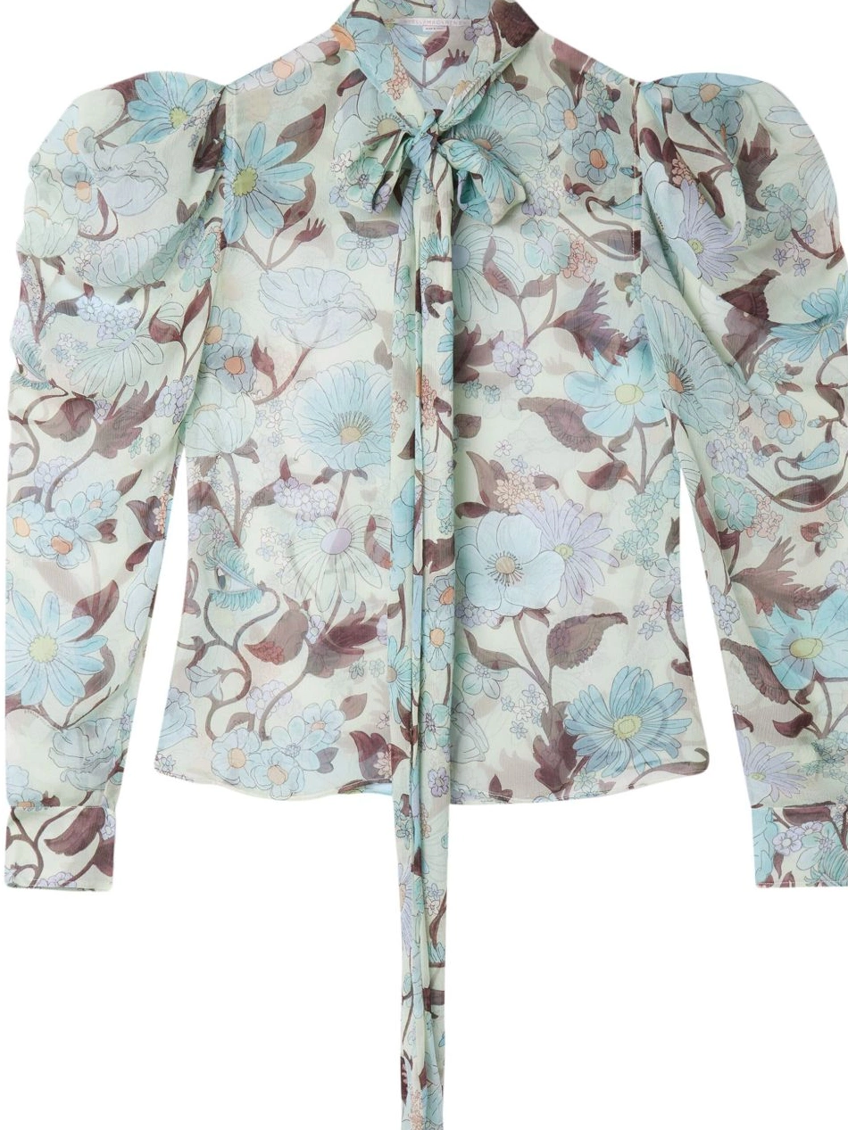 Cheap Garden Stella Lady McCartney Women silk blouse 0805
